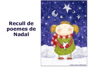 Recull de poemes de Nadal CAN DE NADAL