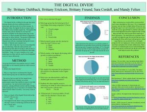 THE DIGITAL DIVIDE By Brittany Dahlback Brittany Erickson