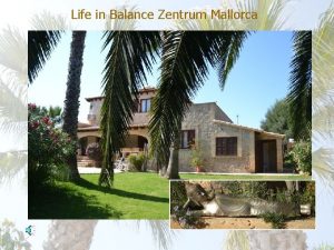 Life in Balance Zentrum Mallorca Life in Balance