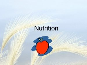 Nutrition How are nutrients moved through the body