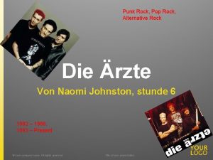 Punk Rock Pop Rock Alternative Rock Die rzte Punk Rock Pop Rock Alternative Rock Die rzte