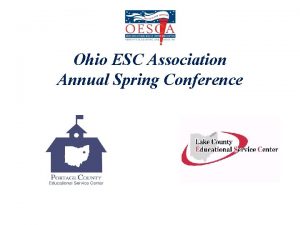 Ohio ESC Association Annual Spring Conference P16 Engaging