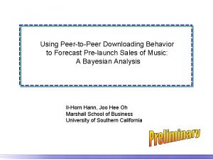 Using PeertoPeer Downloading Behavior to Forecast Prelaunch Sales