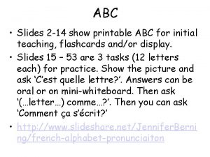 ABC Slides 2 14 show printable ABC for