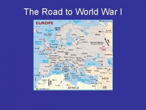 The Road to World War I Balkan Republics