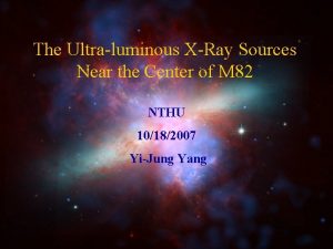 The Ultraluminous XRay Sources Near the Center of