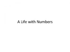 A Life with Numbers algebra noun Ex Algebra