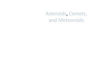 Asteroids Comets and Meteoroids Bodes Law In 1772