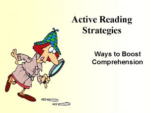 Active Reading Strategies Ways to Boost Comprehension Predict