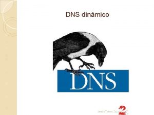 DNS dinmico Jess Torres Cejudo DNS dinamico DNS