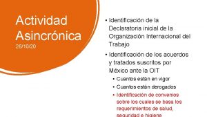 Actividad Asincrnica 261020 Identificacin de la Declaratoria inicial