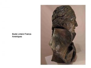 Buste Liniers France Amriques Plaque sur le buste