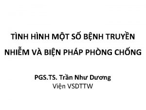 TNH HNH MT S BNH TRUYN NHIM V