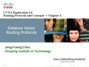 CCNA Exploration 4 0 Routing Protocols and Concepts