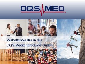 Verhaltenskultur in der DQS Medizinprodukte Gmb H DQS