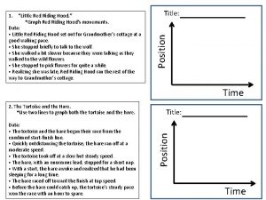 Little Red Riding Hood Graph Red Riding Hoods