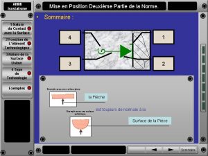 AMMI Isostatisme Mise en Position Deuxime Partie de