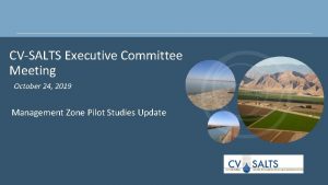 CVSALTS Executive Committee Meeting October 24 2019 Management