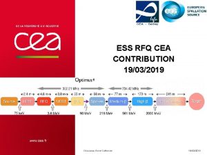 ESS RFQ CEA CONTRIBUTION 19032019 Chauveau AnneCatherine 19032019