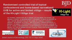 Randomised controlled trial of topical corticosteroid and homebased