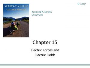 Raymond A Serway Chris Vuille Chapter 15 Electric