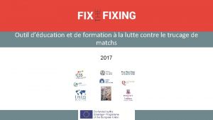 Outil dducation et de formation la lutte contre