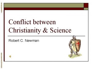 newmanlib ibri org Conflict between Christianity Science Abstracts