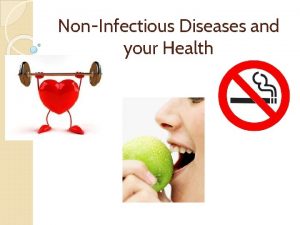 NonInfectious Diseases and your Health Brainstorm What things