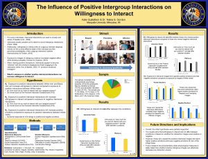 The Influence of Positive Intergroup Interactions on Willingness