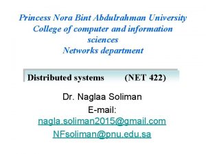 Princess Nora Bint Abdulrahman University College of computer