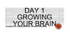 Academic Success and Growth Mindset Video Brain Jump