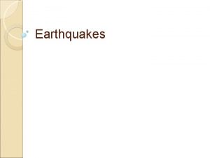 Earthquakes Earths Plates Earths lithosphere is divided into