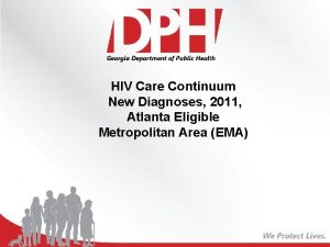 HIV Care Continuum New Diagnoses 2011 Atlanta Eligible