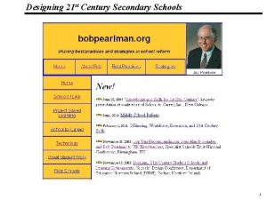 Designing 21 st Century Secondary Schools 19 1083