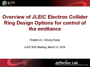 Overview of JLEIC Electron Collider Ring Design Options