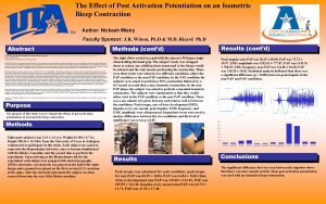 The Effect of Post Activation Potentiation on an