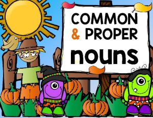 COMMON PROPER nouns COMMON NOUNS A common noun