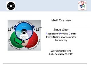 MAP Overview m m n Steve Geer Accelerator