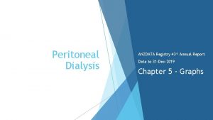 Peritoneal Dialysis ANZDATA Registry 43 rd Annual Report