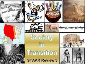 STAAR Review 3 Urbanization An important result of