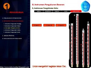 1 B Instrumen Pengukuran Besaran 3 Instrumen Pengukuran