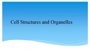 Cell Structures and Organelles Cell Membrane Found All