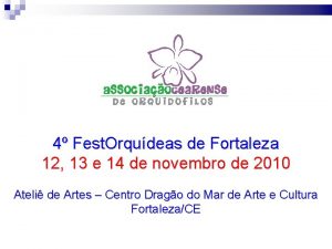 4 Fest Orqudeas de Fortaleza 12 13 e