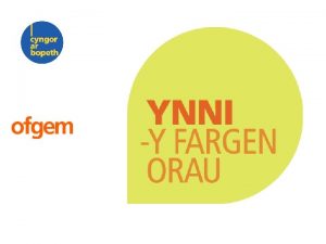 Ynni y Fargen Orau Mae prisiau nwy a