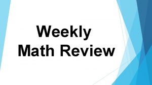 Weekly Math Review Addition 659 354 384 476