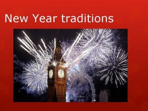 New Year traditions Scotland Hogmanay New Years Eve