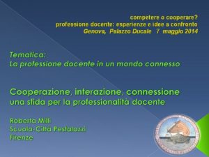 competere o cooperare professione docente esperienze e idee