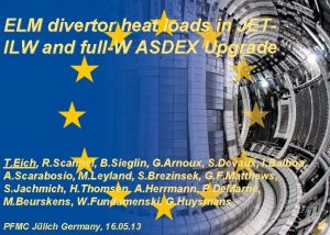 ELM divertor heat loads in JETILW and fullW