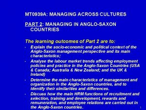 MT 0939 A MANAGING ACROSS CULTURES PART 2