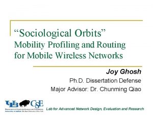 Sociological Orbits Mobility Profiling and Routing for Mobile
